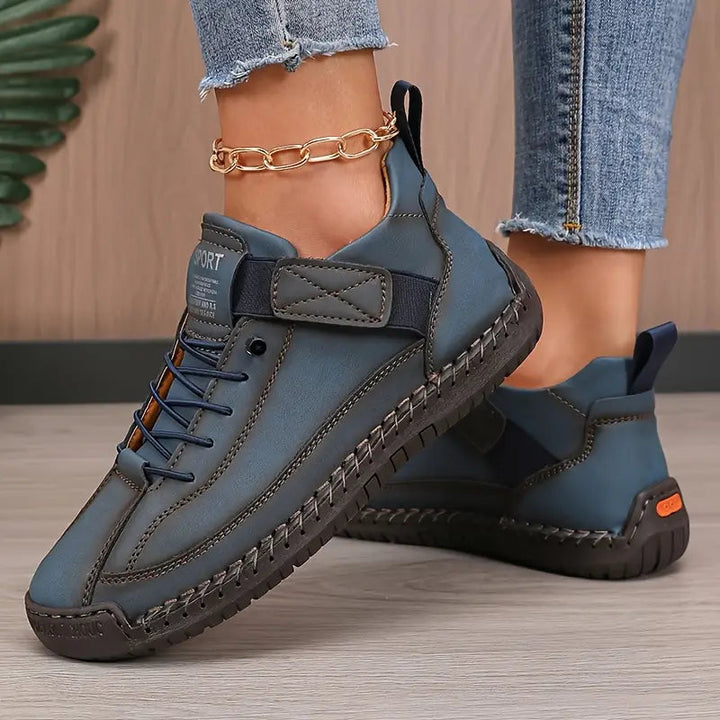 Women's Casual Lace-Up Comfort Walking Sneakers