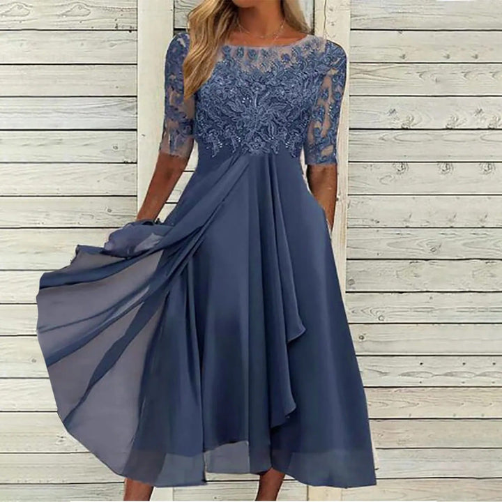 Puck™ | Elegantní midi šaty s krajkou
