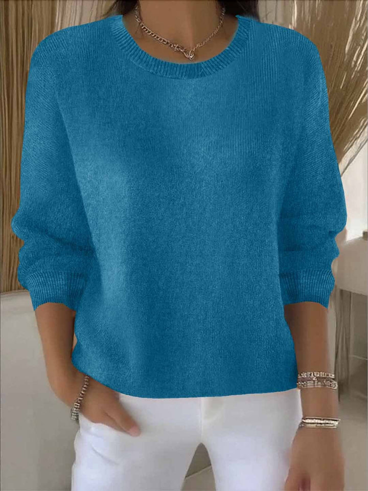 Dionne - Women's Crew Neck Jumper with Dolman Sleeves - photo 12
