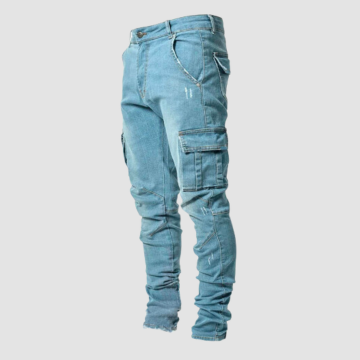 Dominic - Men's Ultra-Stretch Slim Fit Casual Jeans - photo 1