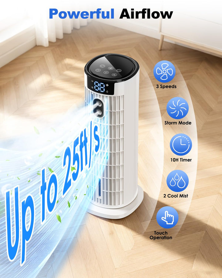 Mobiele 4-in-1 Kamerkoeler met Afstandsbediening en Timer