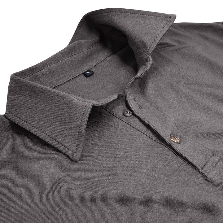 Drayce - Men's Muscle Fit Long Sleeve Polo Shirt – view 19