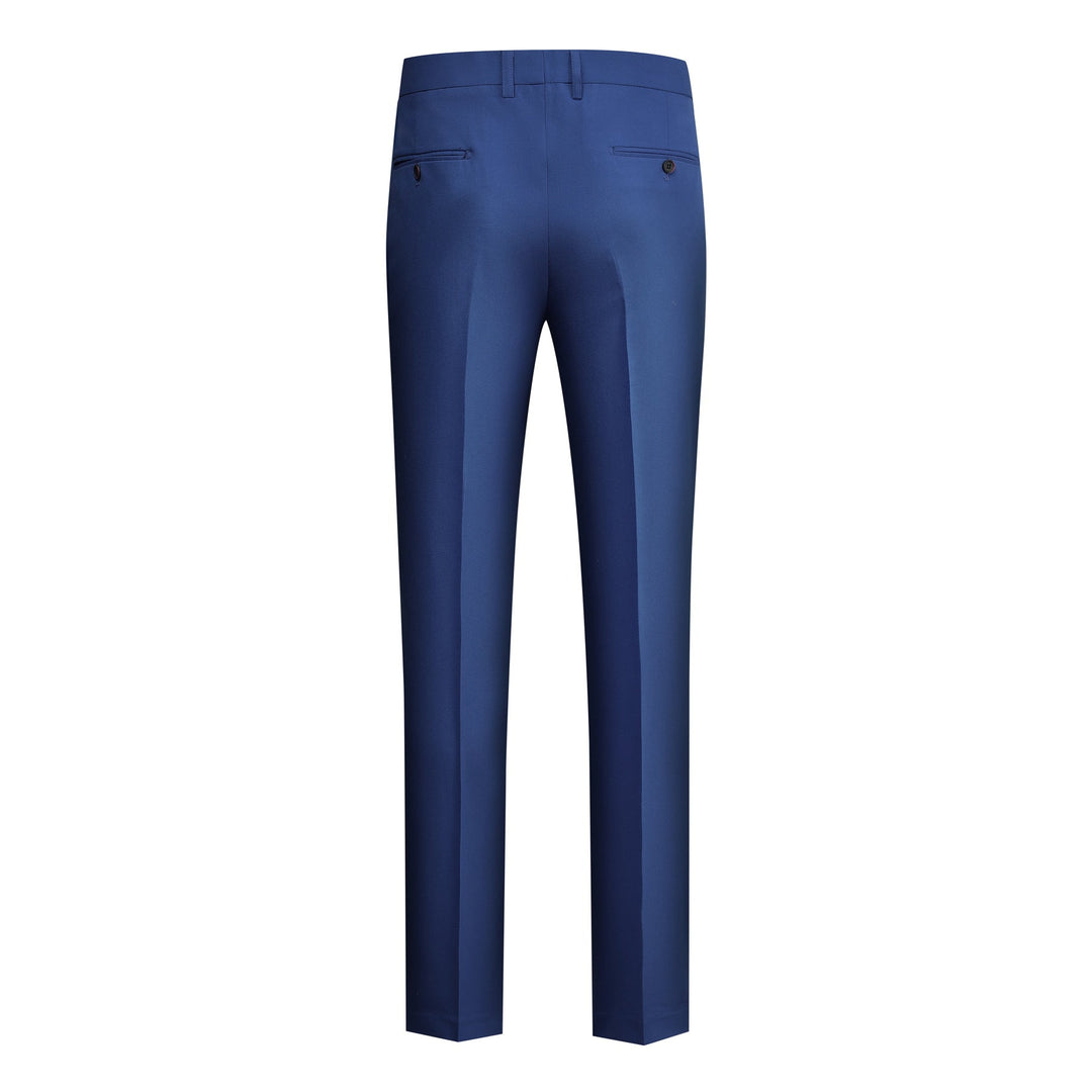 3-Piece Solid Two-Button Suit Navy N1832 Series