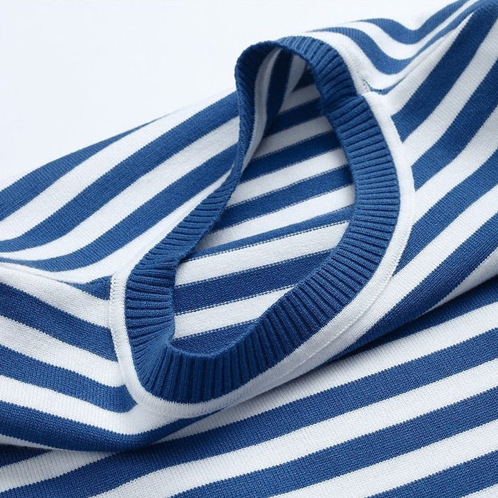 Edwina - Women's Striped Long Sleeve Jumper in a Relaxed Fit - photo 10