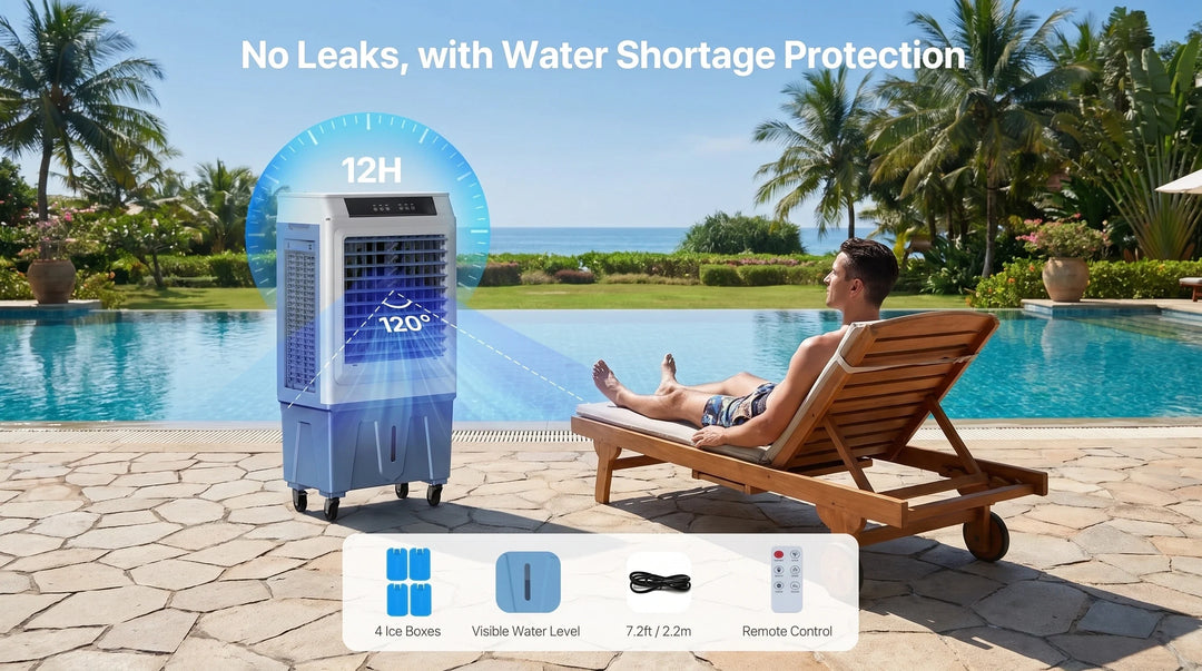 AeroChill Evaporative Air Cooler with Remote Control