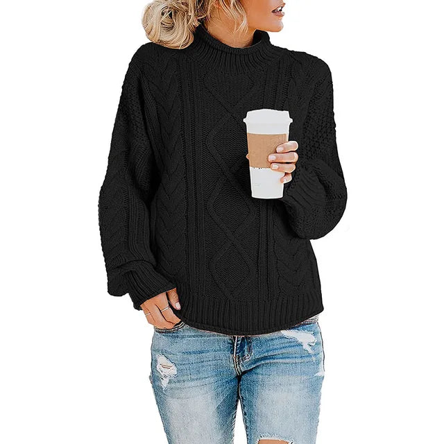 Eleanor - Women's Turtleneck Sweater for Autumn and Winter - photo 29