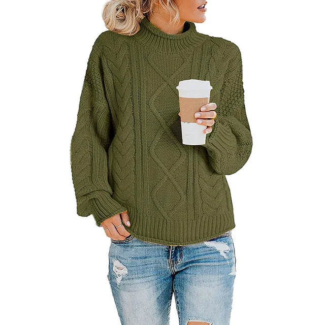 Eleanor - Women's Turtleneck Sweater for Autumn and Winter - photo 30