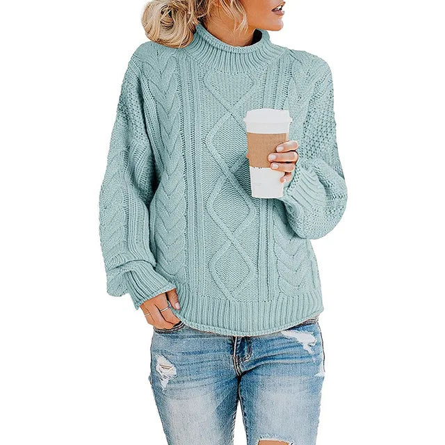 Eleanor - Women's Turtleneck Sweater for Autumn and Winter - photo 31