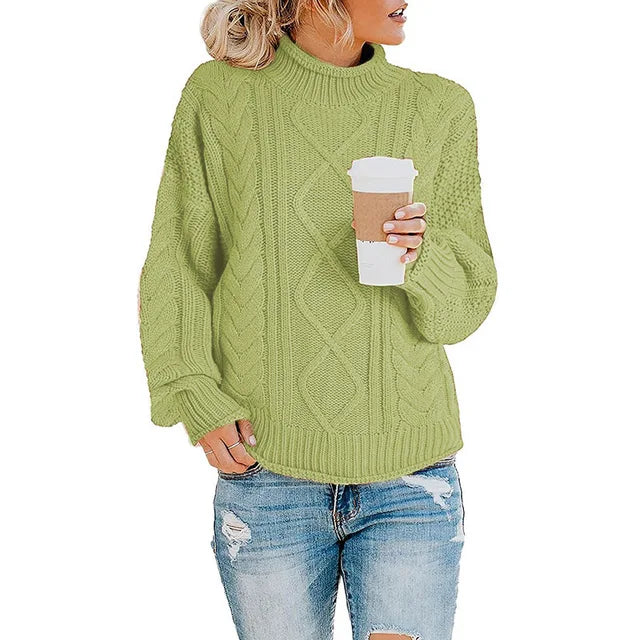 Eleanor - Women's Turtleneck Sweater for Autumn and Winter - photo 34