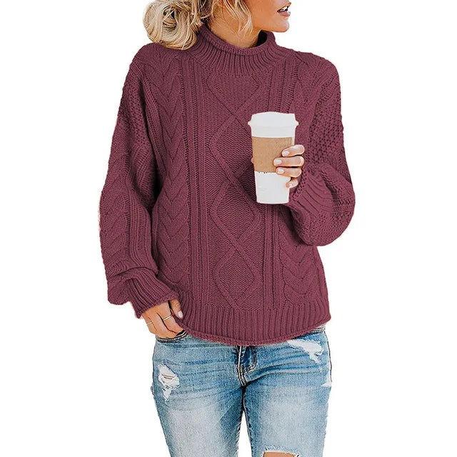 Eleanor - Women's Turtleneck Sweater for Autumn and Winter - photo 35