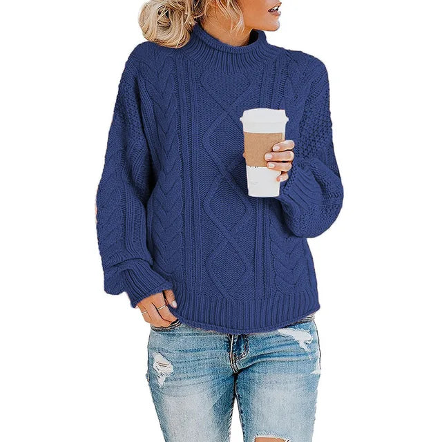 Eleanor - Women's Turtleneck Sweater for Autumn and Winter - photo 36