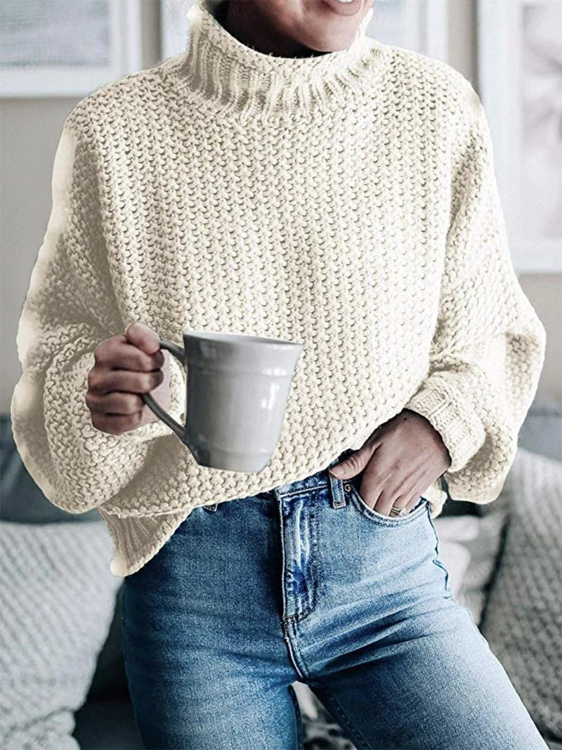 Eleanor - Women's Turtleneck Sweater for Autumn and Winter - photo 5