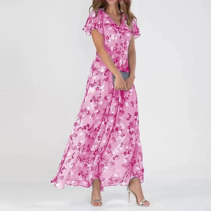 Chic Women's Midi Dress with Flattering Fit