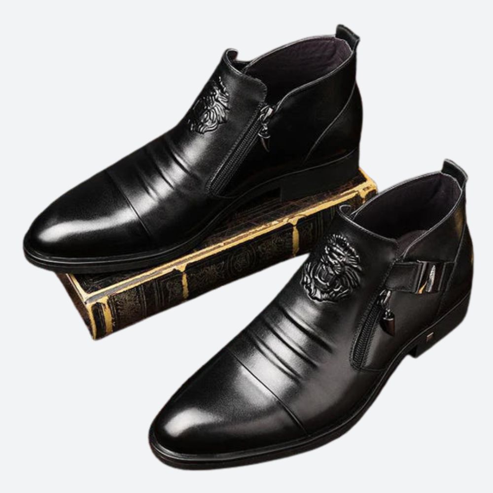 Franky - Men's Italian Leather Dress Shoes for Any Occasion - photo 1
