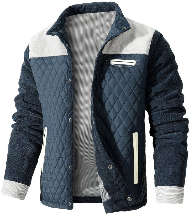 Men's Lightweight Diamond Quilted Jacket