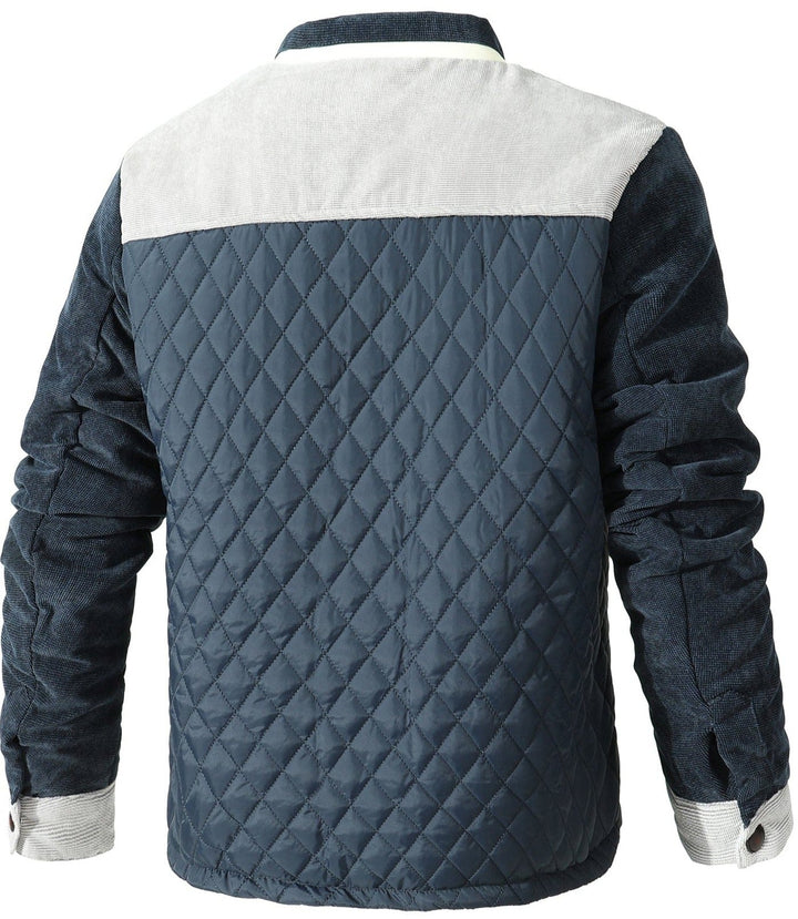 Men's Lightweight Diamond Quilted Jacket