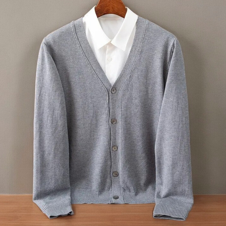 Santorini Men's Cashmere Cardigan
