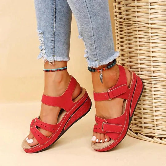 Harriet | Women's Orthopedic Platform Wedge Sandals