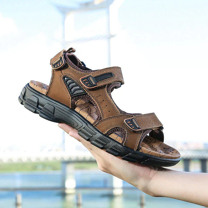 Hudson - Men's Orthopaedic Sandals with Soft Cushioned Lining - photo 1