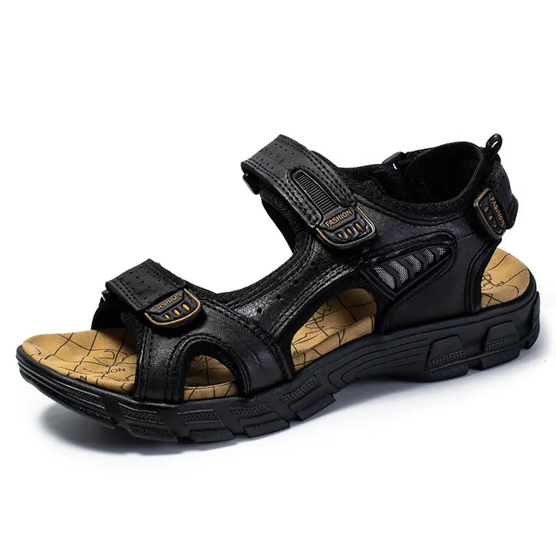 Hudson - Men's Orthopaedic Sandals with Soft Cushioned Lining - photo 3