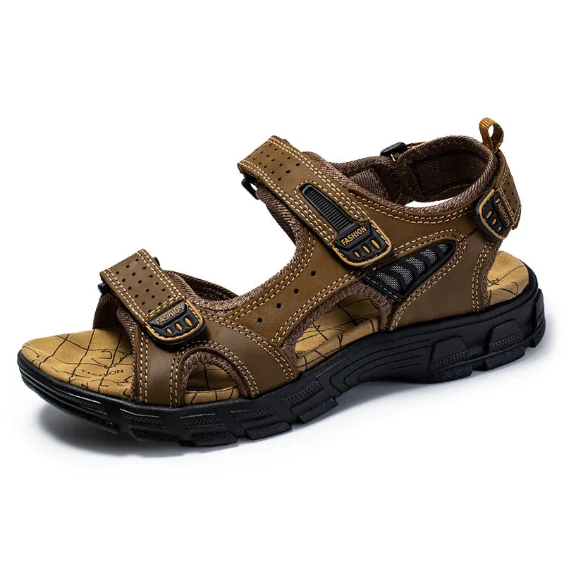 Hudson - Men's Orthopaedic Sandals with Soft Cushioned Lining - photo 4