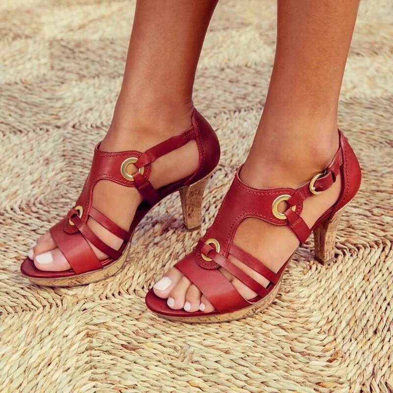 Ilaria - Women's High Heeled Sandals with Supportive Sole - photo 2