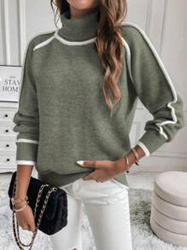 Isabella - Women's Elegant Lined Sweater for Cold Days - photo 4