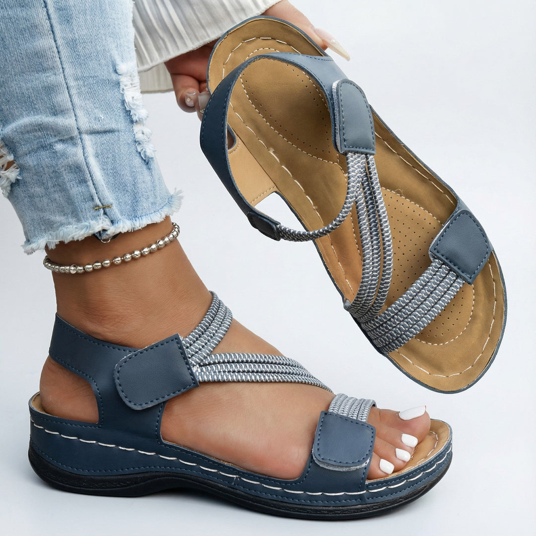 Jasmina - Women's Orthopedic Everyday Sandals with Adjustable Straps - photo 10