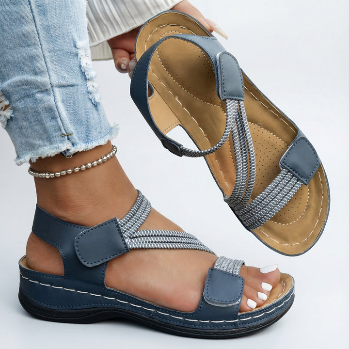 Jasmina - Women's Orthopedic Everyday Sandals with Adjustable Straps - photo 10