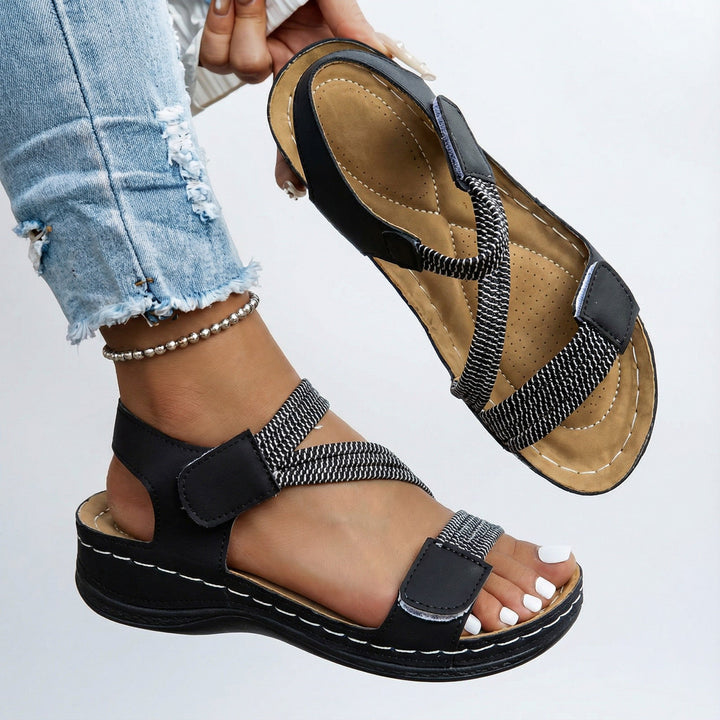 Jasmina - Women's Orthopedic Everyday Sandals with Adjustable Straps - photo 11