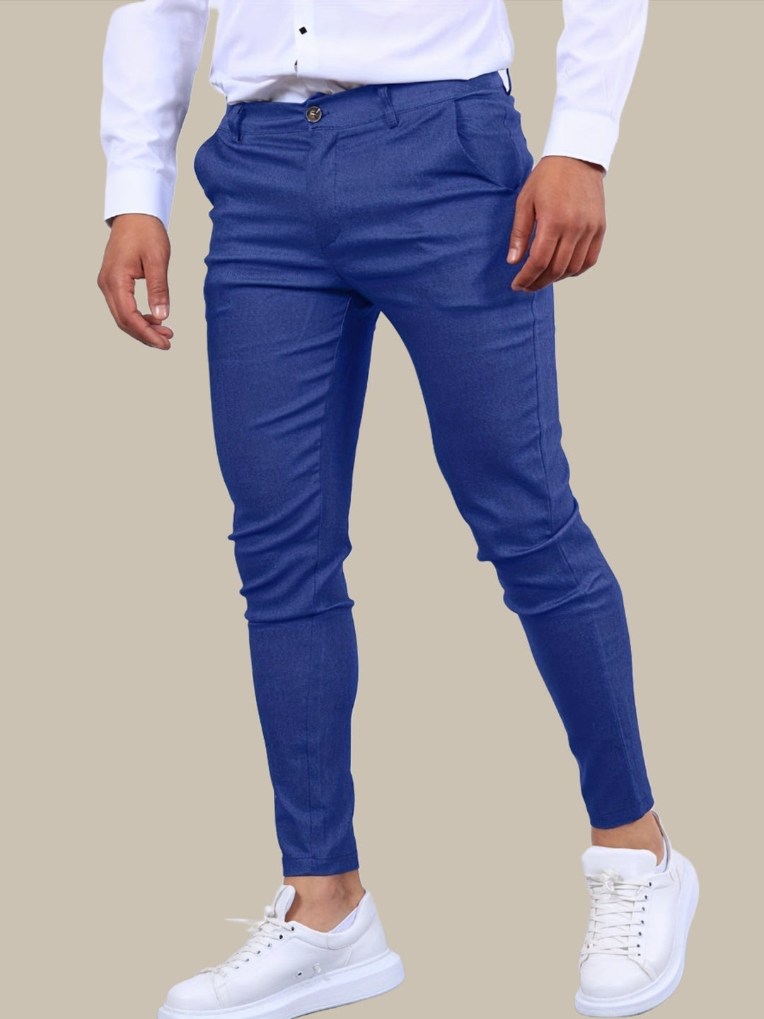 Men's Skinny Fit Stretch Chino Pants