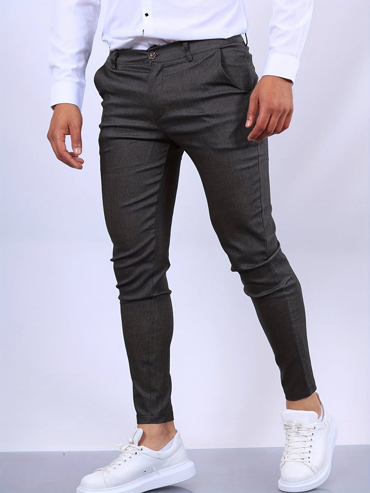 Men's Skinny Fit Stretch Chino Pants