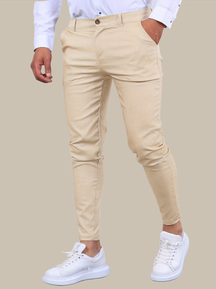 Men's Skinny Fit Stretch Chino Pants