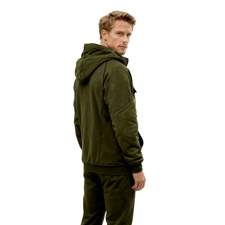 Men's Heavyweight Pullover Hoodie with Utility Pockets