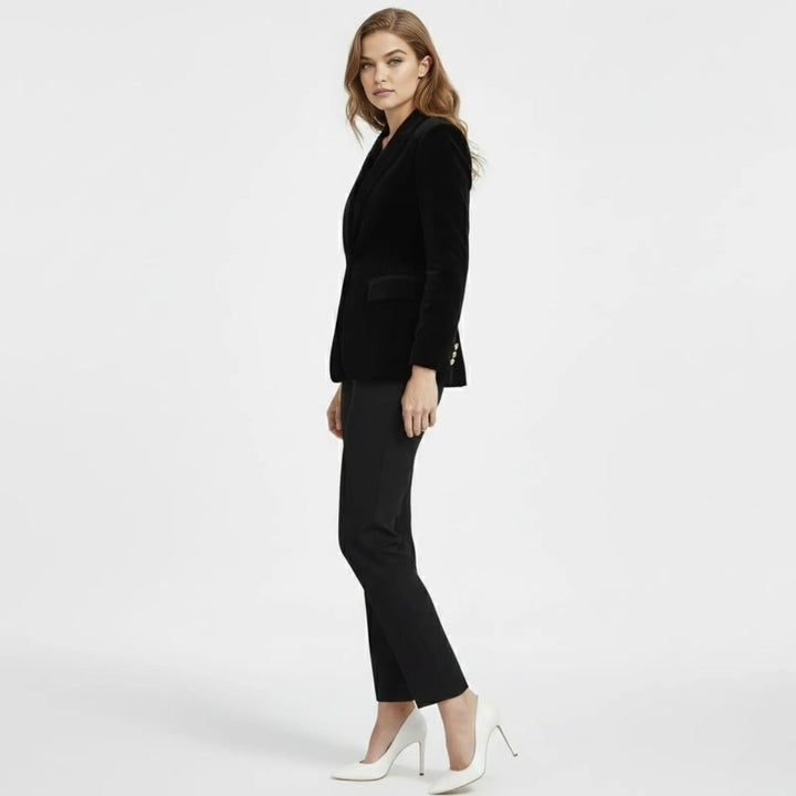 Maribel – Women's Luxury Velvet Blazer with Tailored Fit