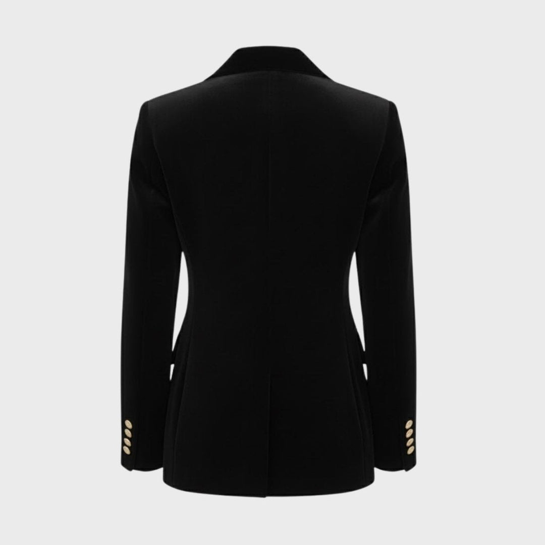 Maribel – Women's Luxury Velvet Blazer with Tailored Fit