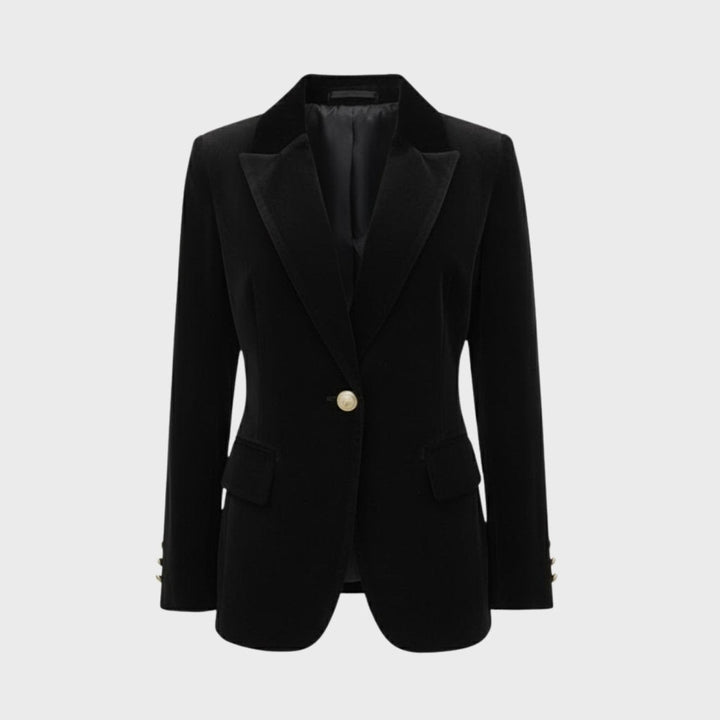 Maribel – Women's Luxury Velvet Blazer with Tailored Fit