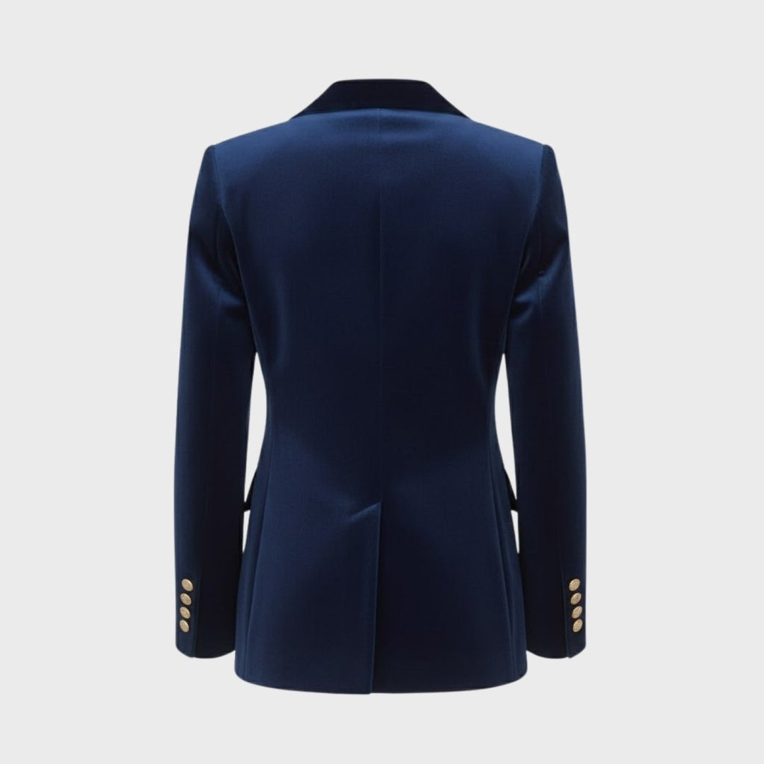Maribel – Women's Luxury Velvet Blazer with Tailored Fit