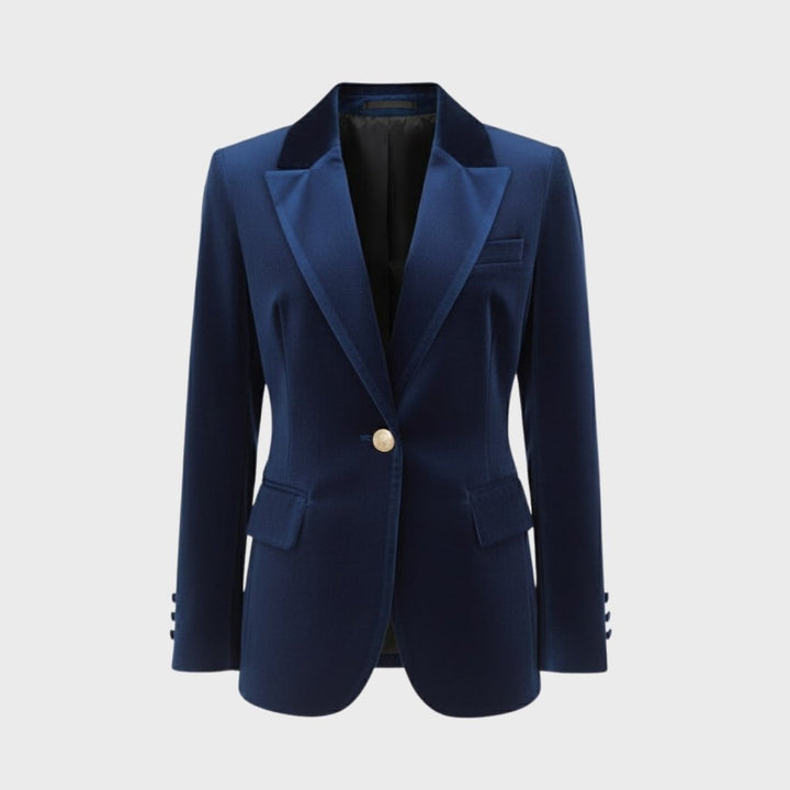 Maribel – Women's Luxury Velvet Blazer with Tailored Fit