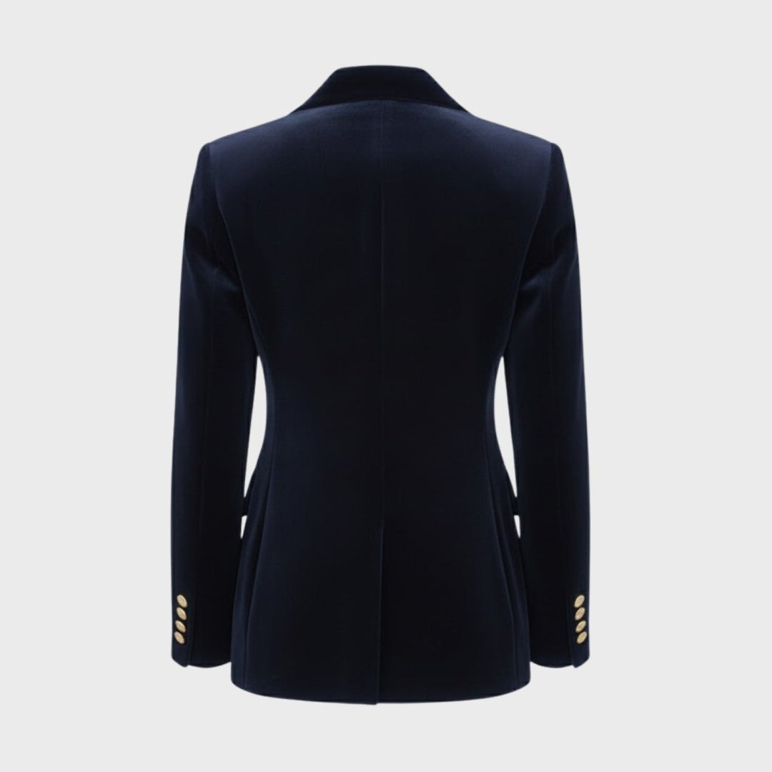 Maribel – Women's Luxury Velvet Blazer with Tailored Fit