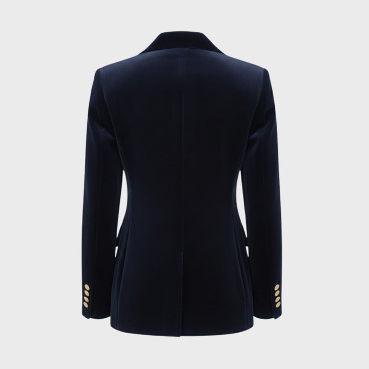 Maribel – Women's Luxury Velvet Blazer with Tailored Fit