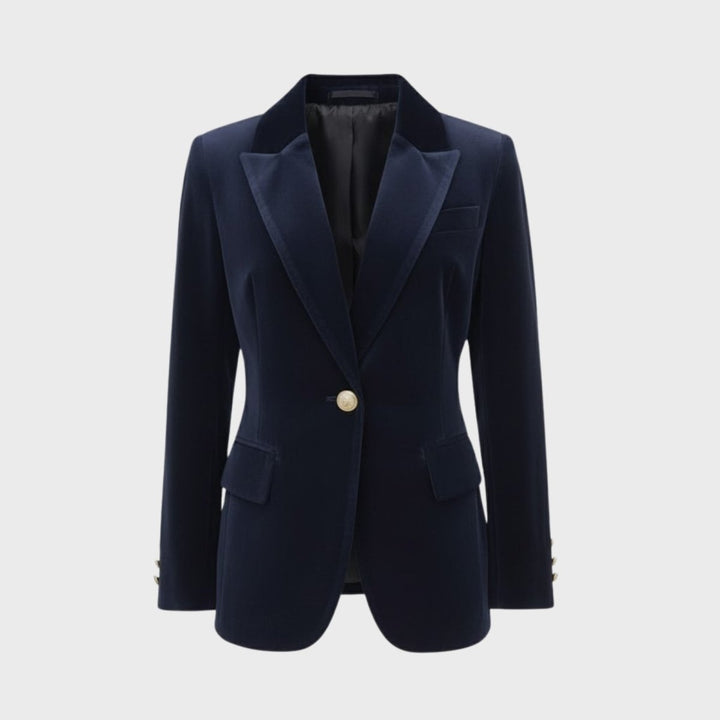 Maribel – Women's Luxury Velvet Blazer with Tailored Fit