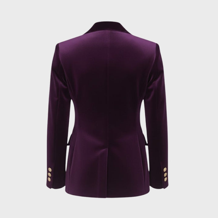 Maribel – Women's Luxury Velvet Blazer with Tailored Fit