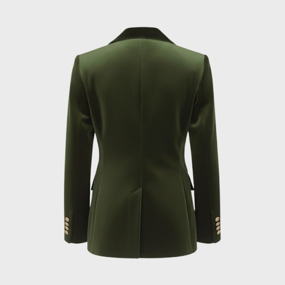 Maribel – Women's Luxury Velvet Blazer with Tailored Fit