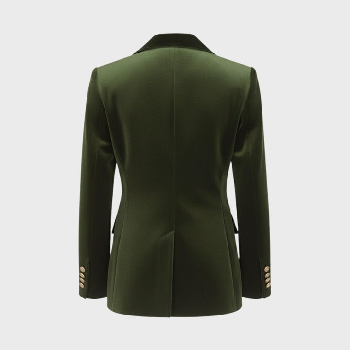 Maribel – Women's Luxury Velvet Blazer with Tailored Fit