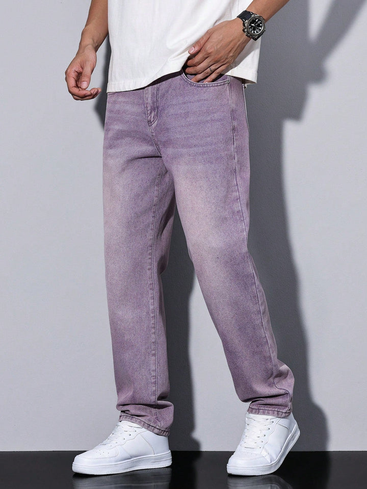 Men's Relaxed Jeans with Straight Leg