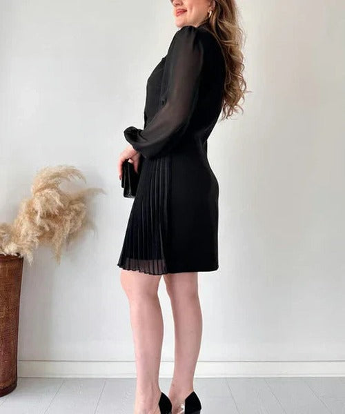 Lauren - Women's Pleated Mini Dress - photo 6