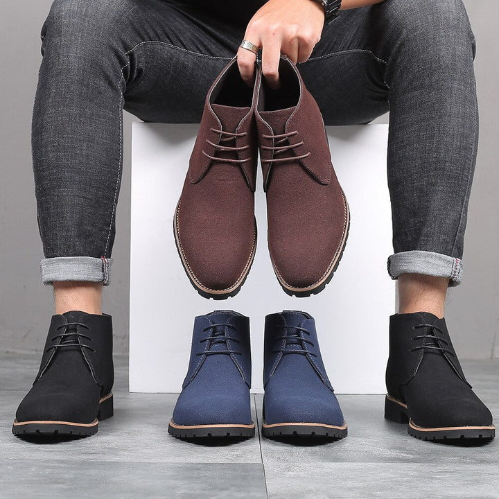 Men's Casual Chukka Ankle Boots Everyday Style
