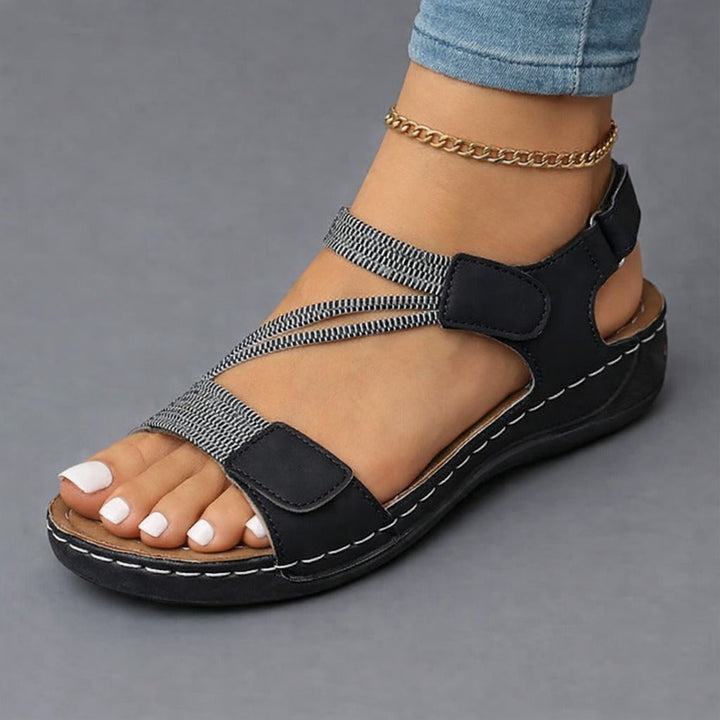Leocadia - Women's Strappy Cushioned Summer Sandals - photo 3