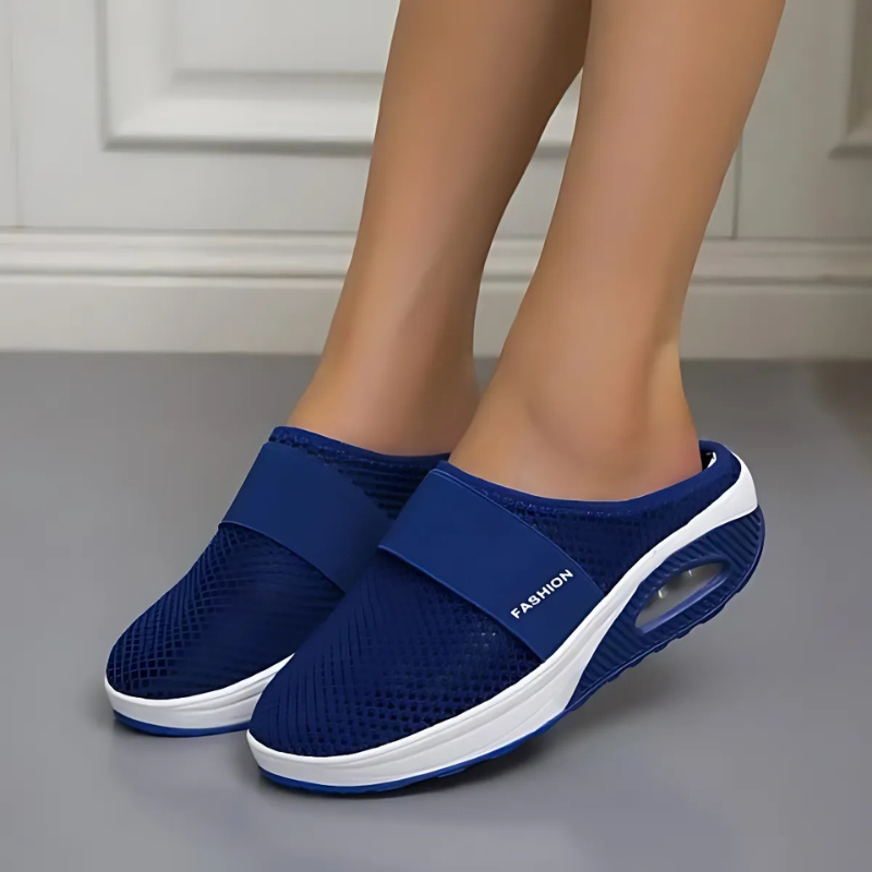 Macy - Women's Orthopaedic Wedge Heel Sandals with Grip Sole - photo 2